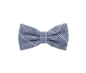 KARLOWSKY KYAK13 - Stylish urban bow tie with glencheck pattern