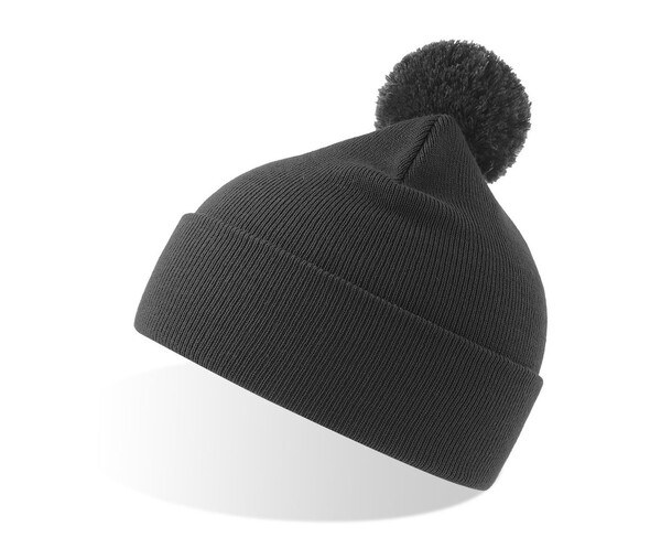 ATLANTIS HEADWEAR AT309 - Beanie with cuff and pompom