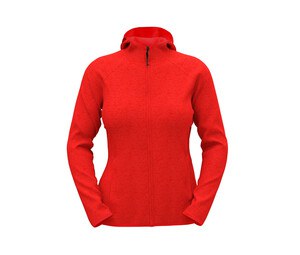 STEDMAN ST5560 - LUX HOODED KNIT FLEECE JACKET FOR WOMEN