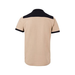 Velilla 36148 - Two-tone stretch piqué polo shirt (200g/m²) with short sleeves, in polyester (96%) and elastane (4%)