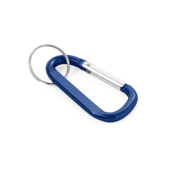 Aluminium carabiner with keyring - Egotier 58823