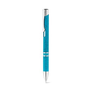 Straw fibre and ABS ball pen with clip - Egotier 91771