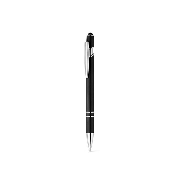 Ballpoint pen with recycled aluminium (100% rAL) body and touch tip - Egotier 91799