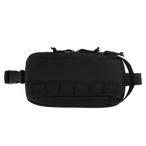 Waist bag in high-density 600D recycled polyester and 210D recycled polyester lining - Egotier 92388