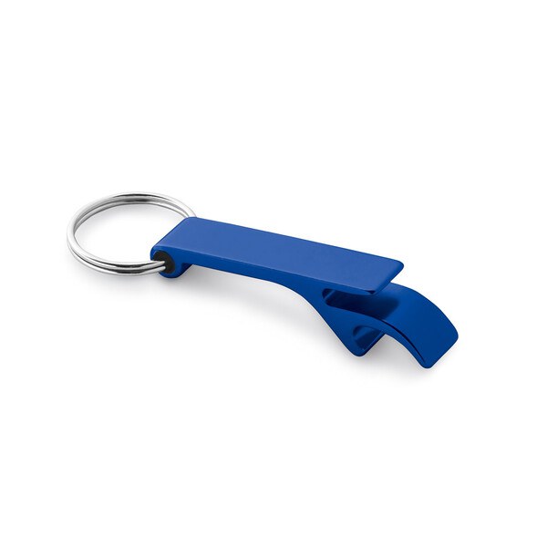 Aluminium keyring with bottle opener - Egotier 93151