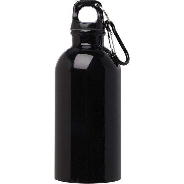 Oregon 400 ml RCS certified single wall stainless steel water bottle with carabiner - EgotierPro 100860