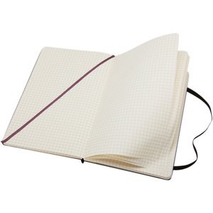 Moleskine 107169 - Classic L hard cover notebook - squared