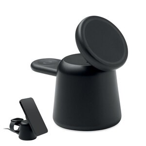 SIMPA 3 in 1 wireless charger 15W - GiftRetail MO2732