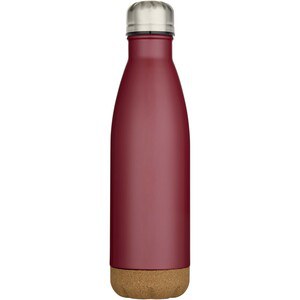 Cove 500 ml double wall vacuum insulated stainless steel water bottle with cork details - EgotierPro 100892