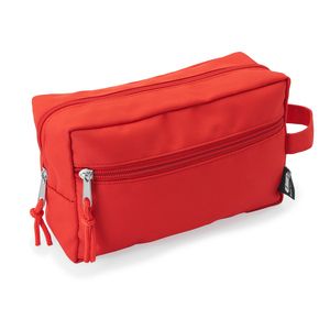 BUBO Toilet bag with two zip compartments and matching carry strap