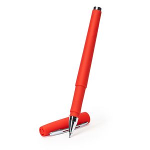 ROLLER COLOMA Roller ballpen with metal clip and tip
