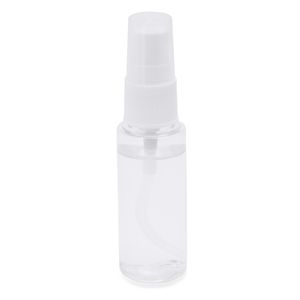 GENZEL 30 ml sanitizing gel with spray in a round transparent bottle with white cap - EgotierPro SA9934