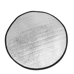 BORA Steering wheel sunshield with front in aluminium and back in white foam - EgotierPro TO0103