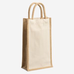 LOIRE Laminated jute and cotton bag