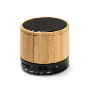 Stamina BS3306 - NERVO Bluetooth Wireless Speaker with Bamboo Body