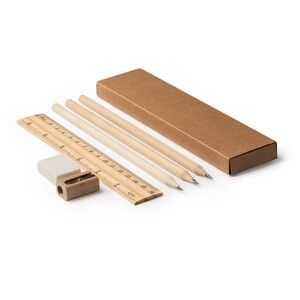 VERNAK Writing set in natural wood - EgotierPro HW8087