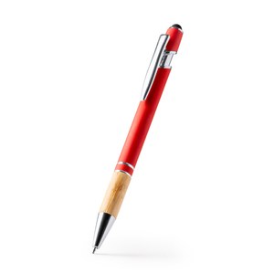Stamina BL1246 - DEKEL The metal pen with a bamboo grip combines the elegance of metal with the warmth and natural beauty of bamboo