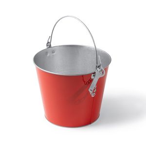 Stamina AB4208 - LAMBIC Metal colour bucket with aluminium bottle opener included