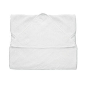 HUGME Ultra Soft Cotton Hooded Baby Towel 75x75cm - GiftRetail MO2253