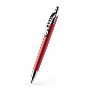BORG Ball pen with main structure in recycled aluminium and push button in chrome-plated finish - EgotierPro BL1275