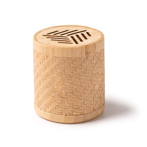 TRIGOX Wireless speaker made of a combination of natural fibres and bamboo