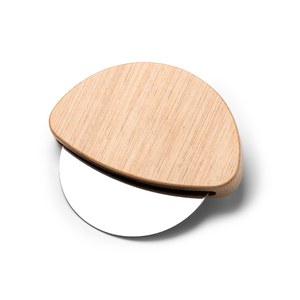 RONY Pizza cutter with bamboo holder