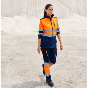 VELILLA V35906 - TWO-TONE SOFTSHELL VEST