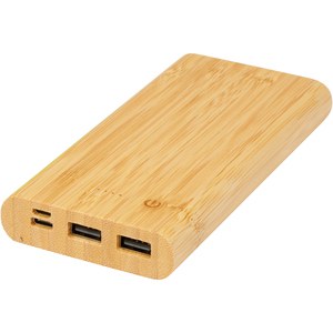 Tulda 10.000 mAh bamboo power bank - EgotierPro 124323