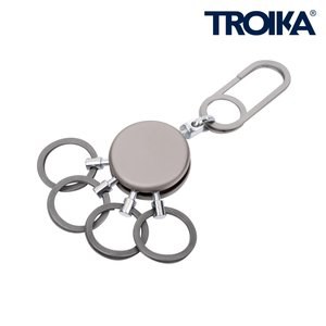 TROIKA KYR80 - Keyring with Patented Quick Release System