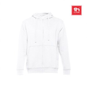 TH Clothes 30256 - Men's hooded full zipped sweatshirt