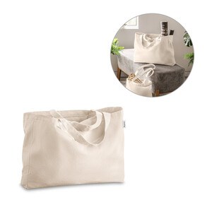 Cotton (50%), recycled cotton (30%) and polyester (20% rPET) bag (280 g/ m²) - Egotier 92330