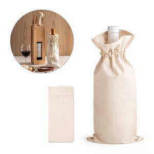 100% cotton bag for bottle (180 g/m²) - Egotier 92883