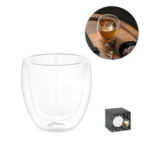 Isothermal glass cup 220 mL - Egotier 94785