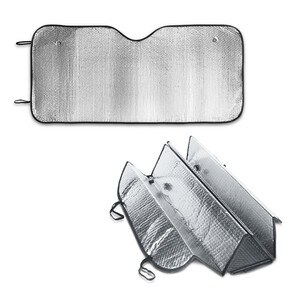 PE and aluminium-lined car sunshade - Egotier 98142