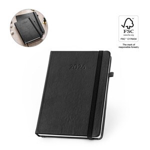 B5 diary in water-based PU - Egotier 96218