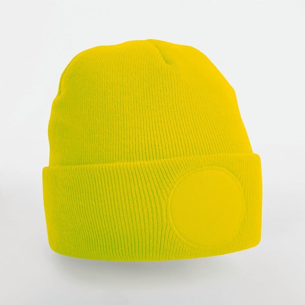 Beechfield B446 - Round patch beanie