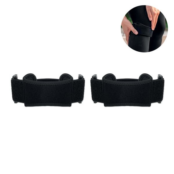 STABIL Set of 2 sports knee support - GiftRetail MO2873