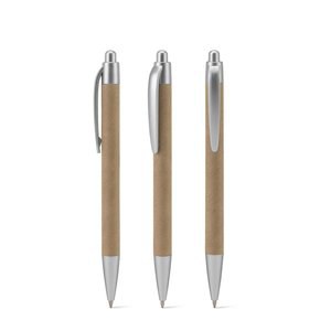 Ballpoint pen made from 100% recycled paper and details in recycled ABS (100% rABS) - Egotier 91978