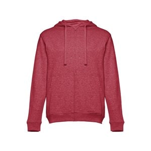 TH Clothes 11179 - Men's hoodie in cotton and polyester with full zip