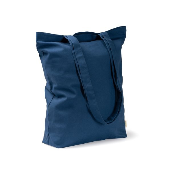 JOKIC Bag 100% organic cotton 270 g/m² in colour with gussets on the base