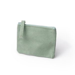 Stamina MN1737 - DAKE Purse made of corduroy fabric with zip closure and matching zipper