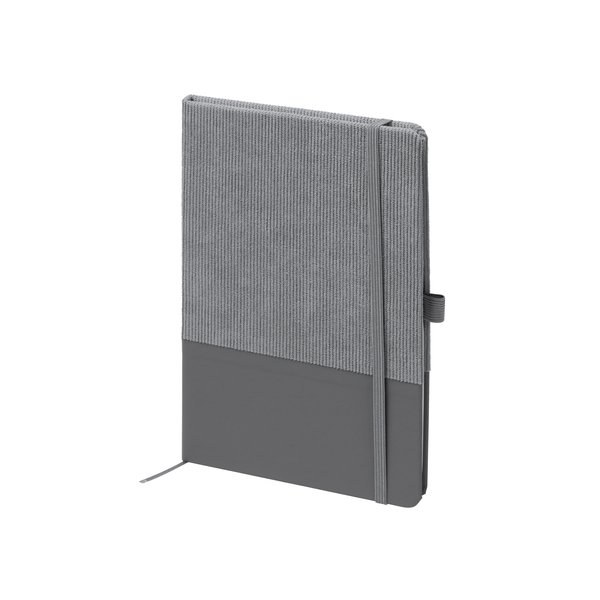 Stamina NB1817 - SULY A5 notepad made from corduroy and PU leather