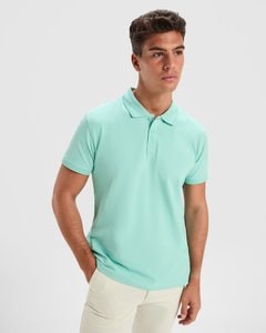 Roly PO6441 - WOS Short-sleeved piqué polo shirt