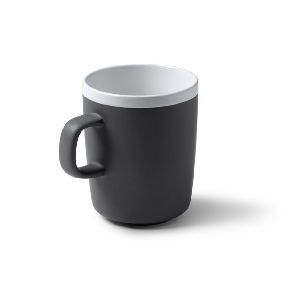 CARTUX Matte ceramic mug in a white and colour combination design