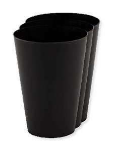 Pack of 3 GiftRetail MO6375 - FESTA LARGE - Eco-friendly and Reusable 300ml - Festival/Party Cup