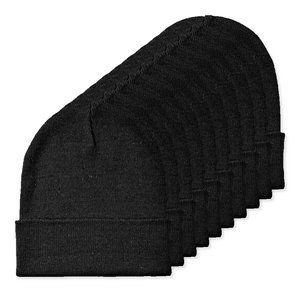 Pack of 100 GiftRetail MO2705 - BEANIX Knitted beanie with cuff