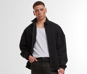 BUILD YOUR BRAND BY422 - Oversized zip-up jacket