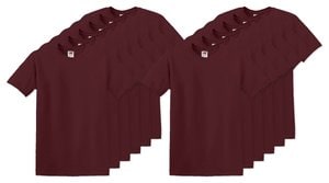 Pack of 120 Fruit of the Loom SC220 - Comfort Fit Fruit of the Loom Round Neck Tee