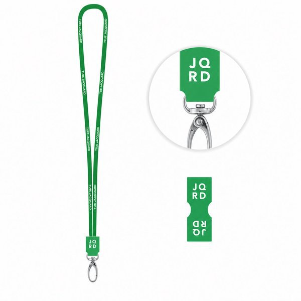 Printed sample of Lanyard TUBE JACQUARD Long (Ø 7 mm)