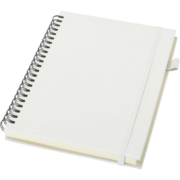 Liss A5 recycled plastic hard cover spiral notebook